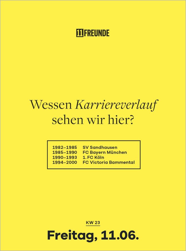 Weitere Ansicht: Der große 11FREUNDE Quiz-Kalender 2027 | Neumann Verlage GmbH & Co. KG