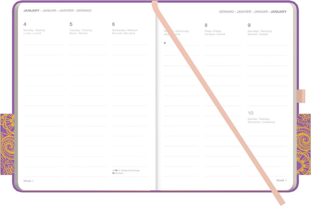 Weitere Ansicht: Cool Diary Fresh Purple 2027 | Neumann Verlage GmbH & Co. KG