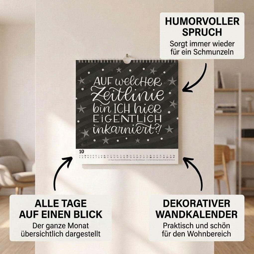 Weitere Ansicht: Funny Quotes im Quadrat 2027 | Neumann Verlage GmbH & Co. KG