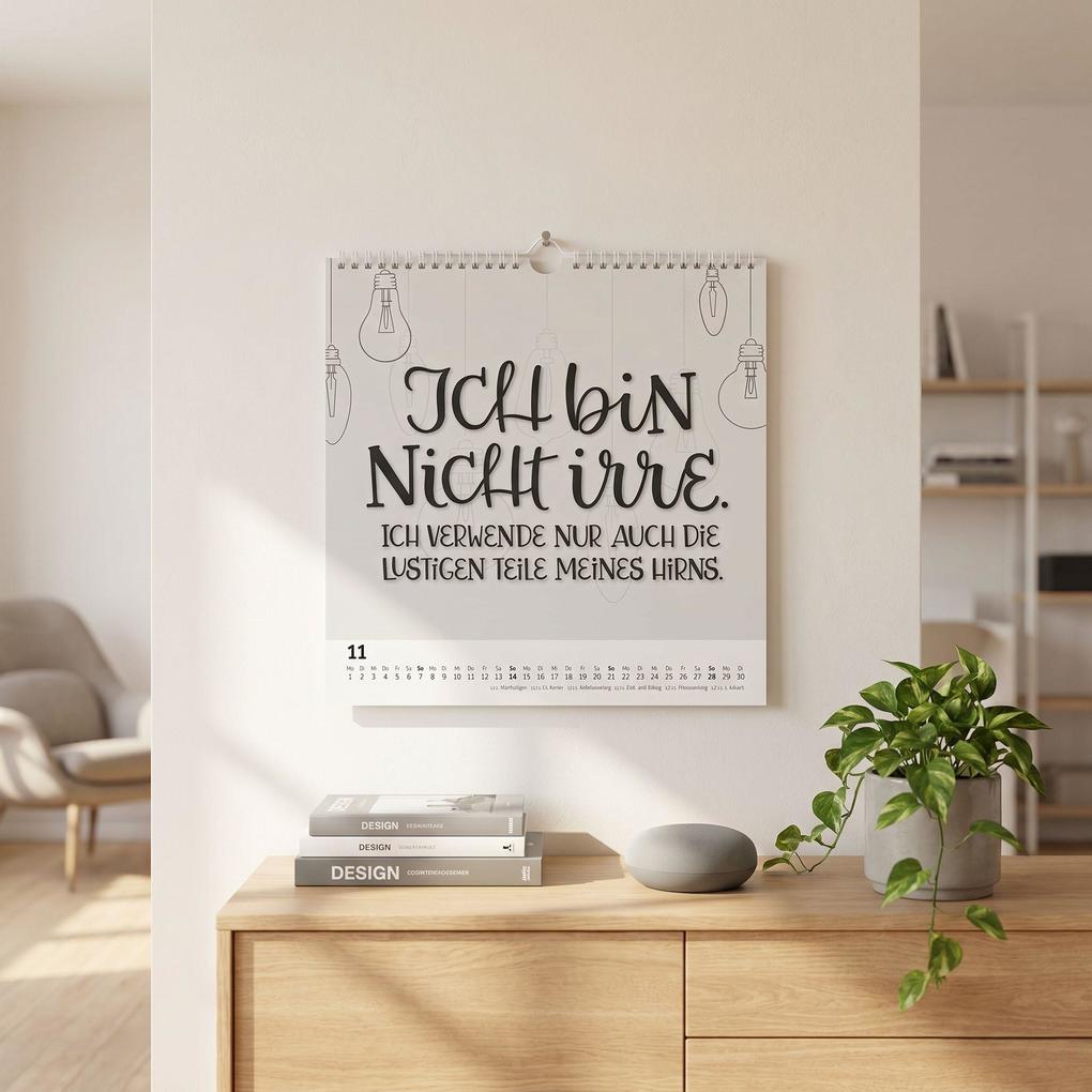 Weitere Ansicht: Funny Quotes im Quadrat 2027 | Neumann Verlage GmbH & Co. KG