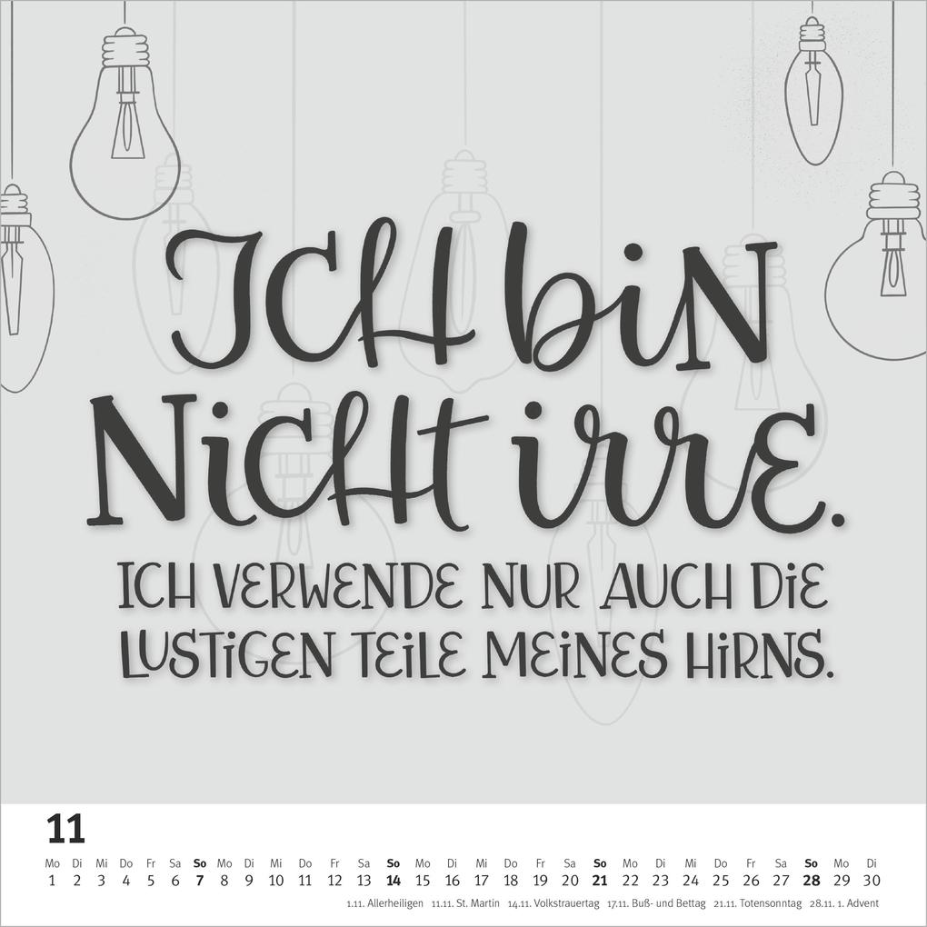 Weitere Ansicht: Funny Quotes im Quadrat 2027 | Neumann Verlage GmbH & Co. KG