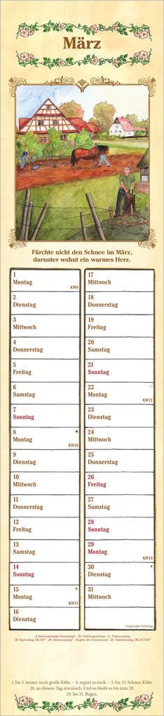 Weitere Ansicht: Bauernkalender 2027 | Neumann Verlage GmbH & Co. KG
