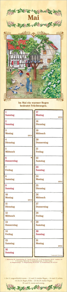 Weitere Ansicht: Bauernkalender 2027 | Neumann Verlage GmbH & Co. KG