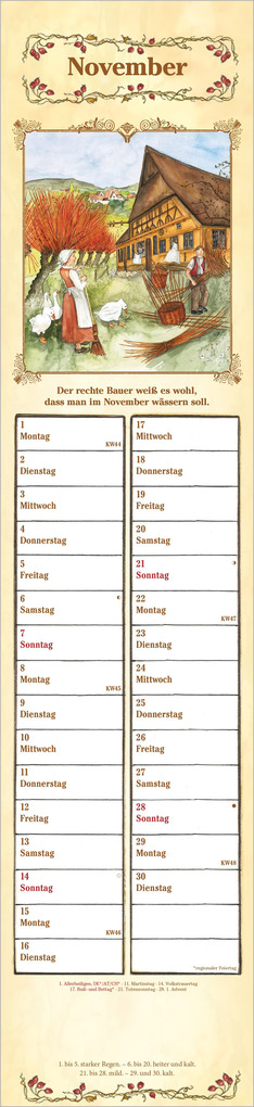Weitere Ansicht: Bauernkalender 2027 | Neumann Verlage GmbH & Co. KG
