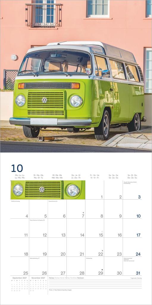 Weitere Ansicht: VW Bullikalender 2027 | Neumann Verlage GmbH & Co. KG, Volkswagen AG