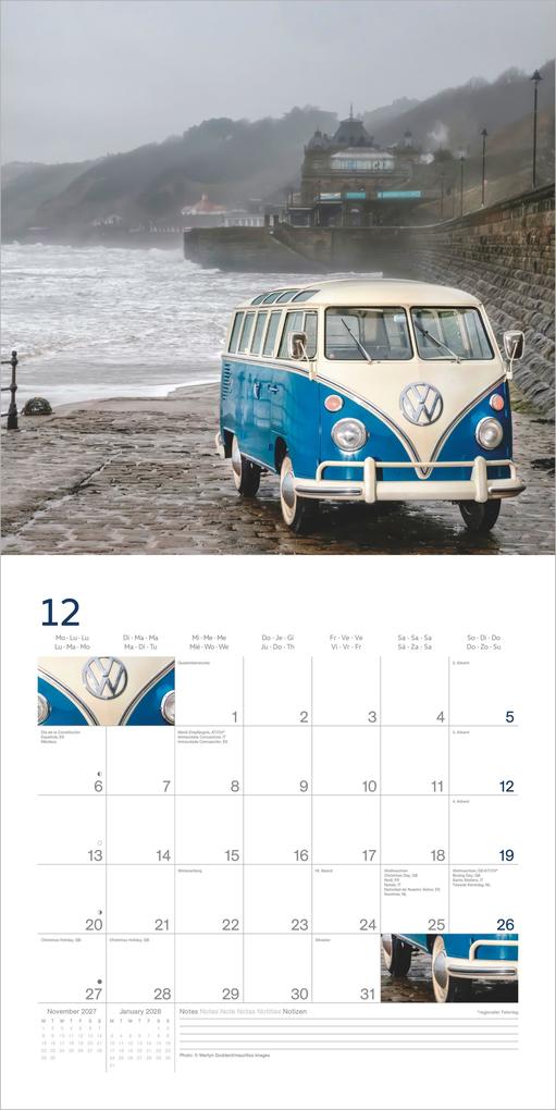 Weitere Ansicht: VW Bullikalender 2027 | Neumann Verlage GmbH & Co. KG, Volkswagen AG