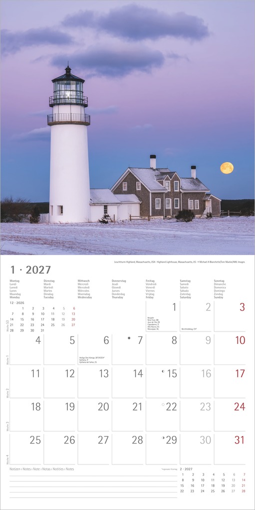 Weitere Ansicht: Leuchttürme 2027 | Neumann Verlage GmbH & Co. KG