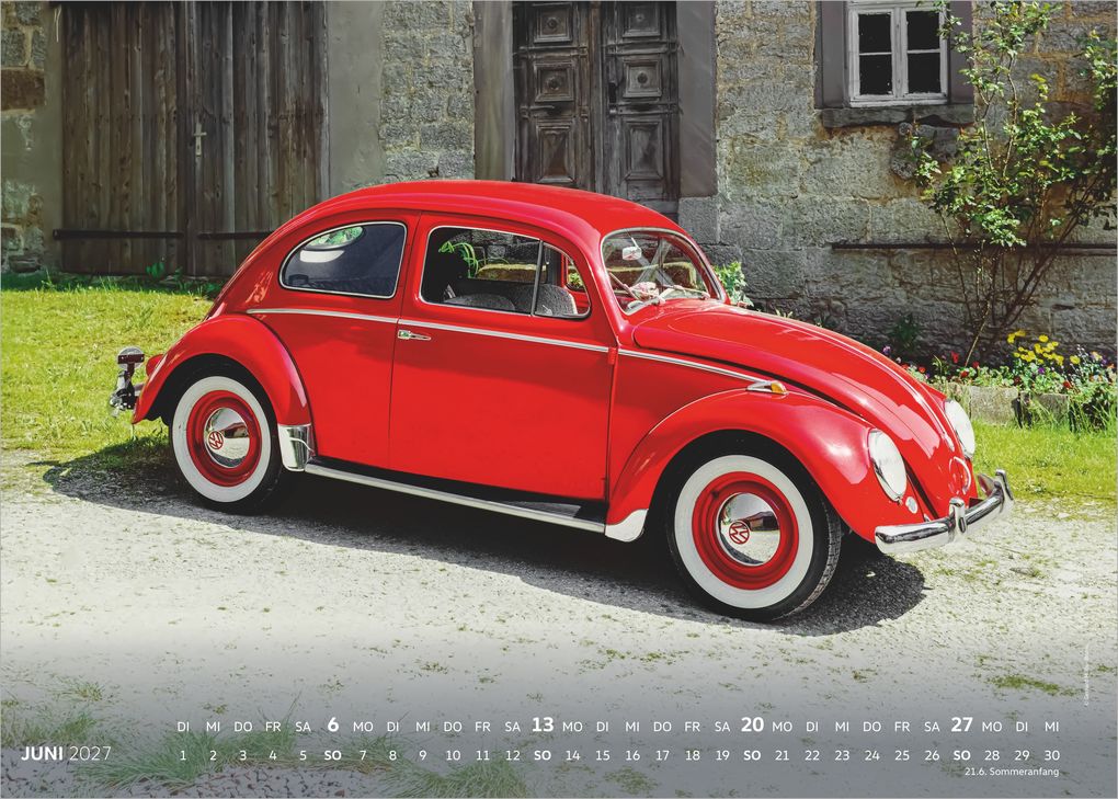 Weitere Ansicht: VW Käferkalender 2027 | Neumann Verlage GmbH & Co. KG, Volkswagen AG