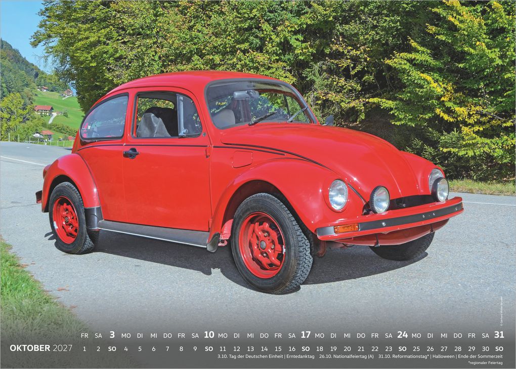 Weitere Ansicht: VW Käferkalender 2027 | Neumann Verlage GmbH & Co. KG, Volkswagen AG