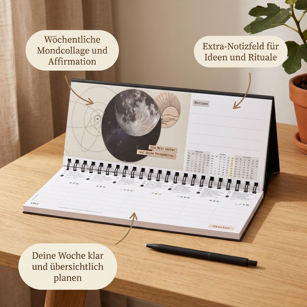 Weitere Ansicht: Einfach mit dem Mond 2027 | Neumann Verlage GmbH & Co. KG