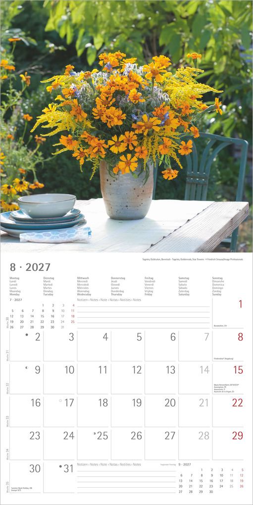 Weitere Ansicht: Blumenträume 2027 | Neumann Verlage GmbH & Co. KG