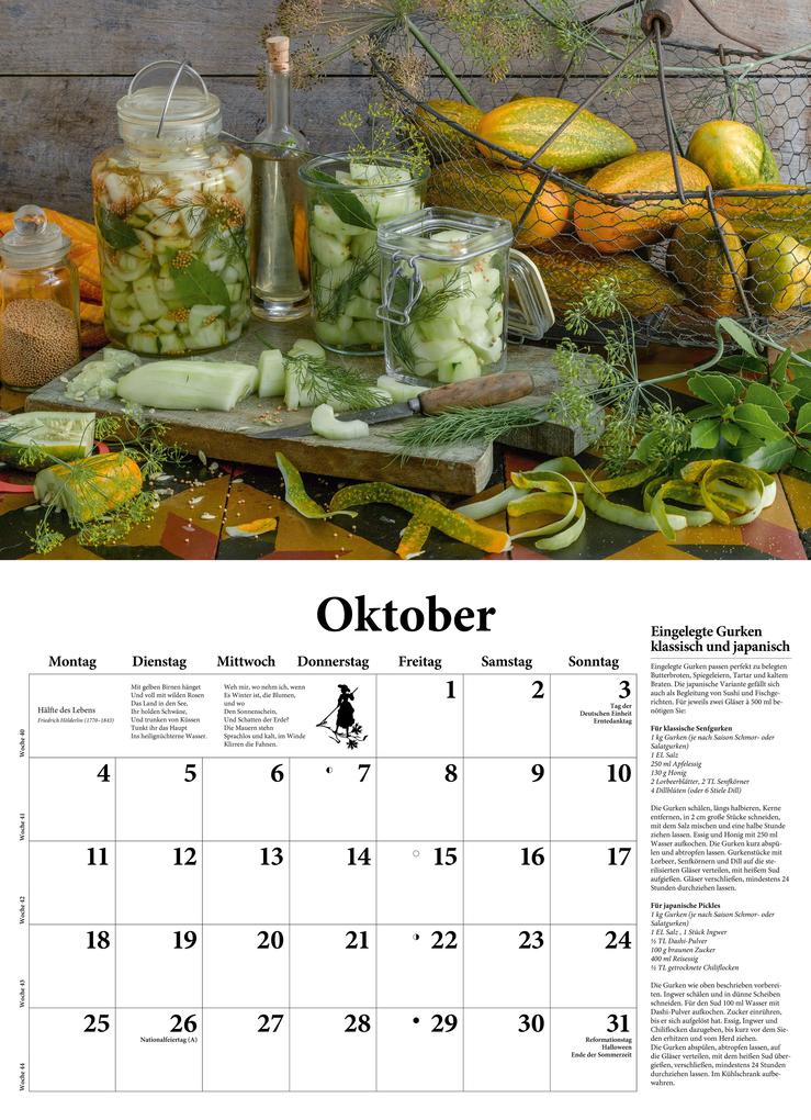 Weitere Ansicht: DuMonts neuer Küchenkalender 2027
