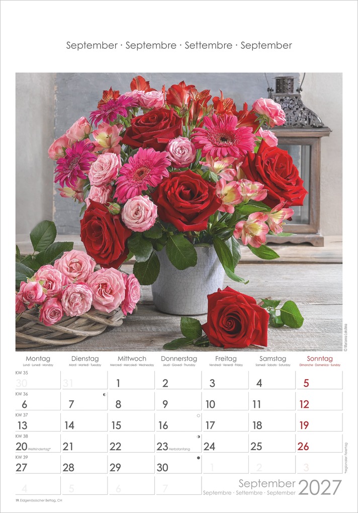 Weitere Ansicht: Rosenträume 2027 | Neumann Verlage GmbH & Co. KG