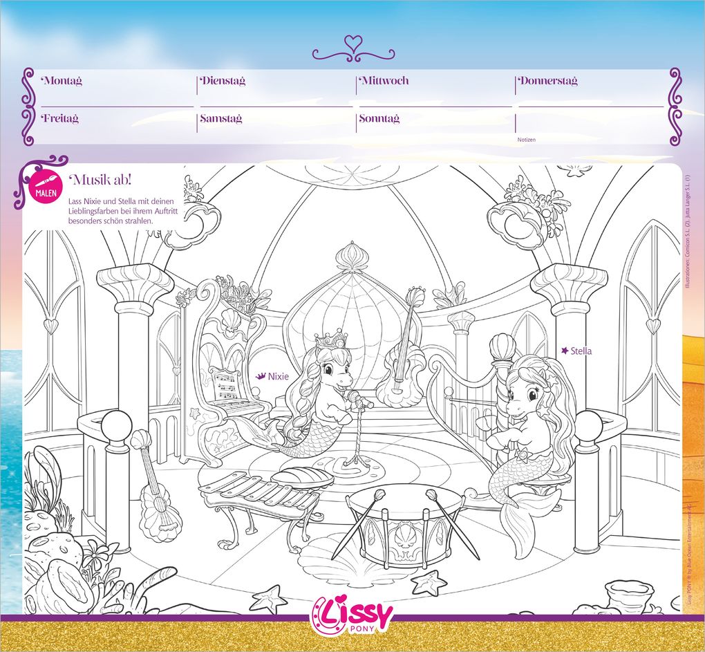 Weitere Ansicht: Lissy PONY Kalender | Neumann Verlage GmbH & Co. KG, Blue Ocean Entertainment AG