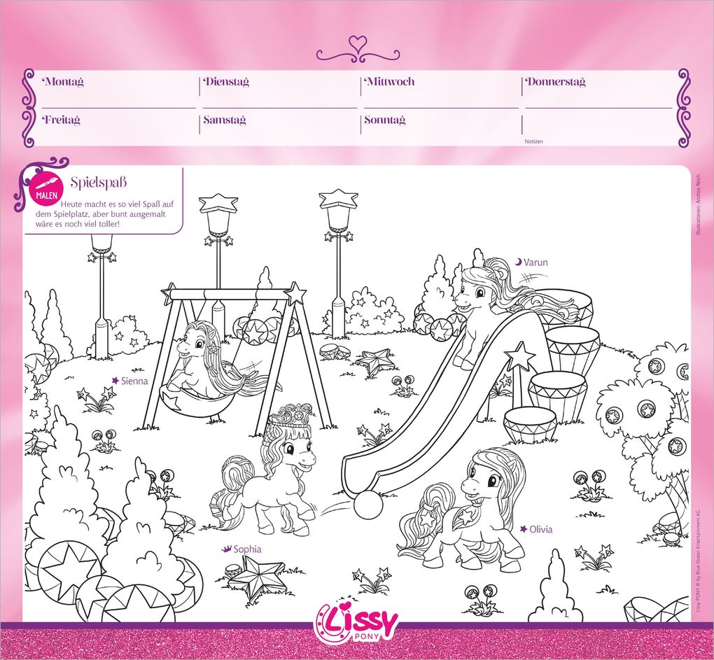 Weitere Ansicht: Lissy PONY Kalender | Neumann Verlage GmbH & Co. KG, Blue Ocean Entertainment AG