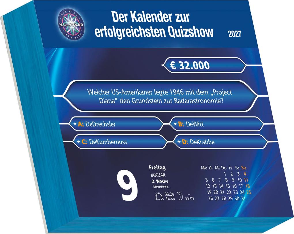 Weitere Ansicht: Wer wird Millionär 2027