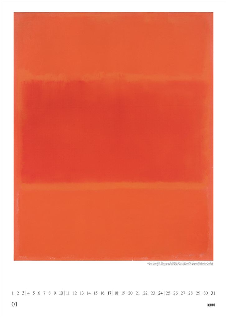 Weitere Ansicht: Mark Rothko 2027 | Neumann Verlage GmbH & Co. KG