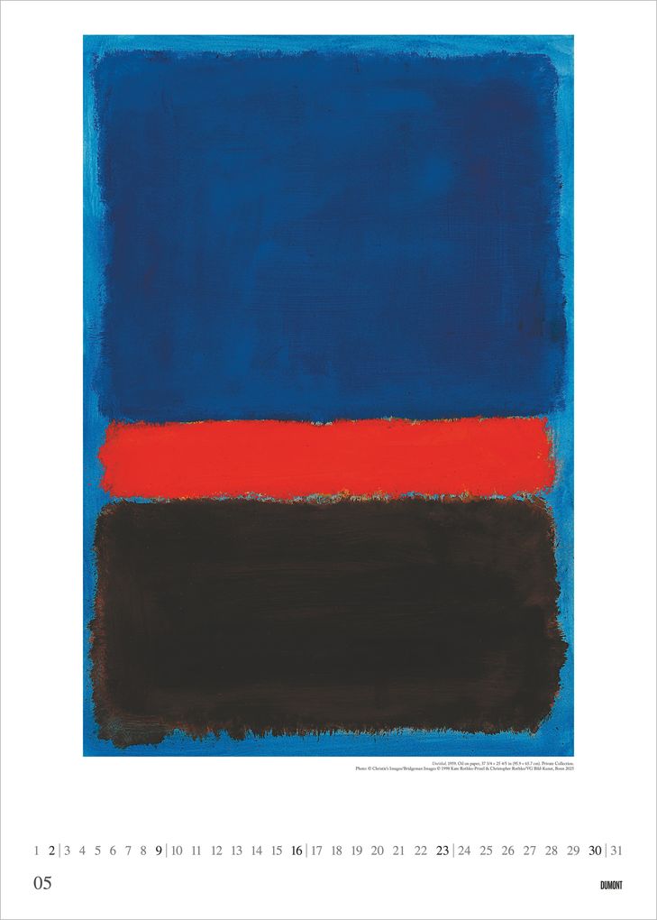 Weitere Ansicht: Mark Rothko 2027 | Neumann Verlage GmbH & Co. KG
