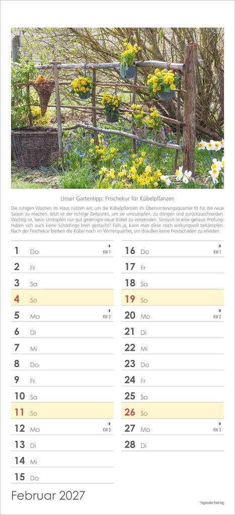 Weitere Ansicht: Gartenplaner 2027 | Neumann Verlage GmbH & Co. KG