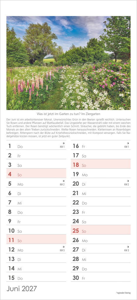 Weitere Ansicht: Gartenplaner 2027 | Neumann Verlage GmbH & Co. KG