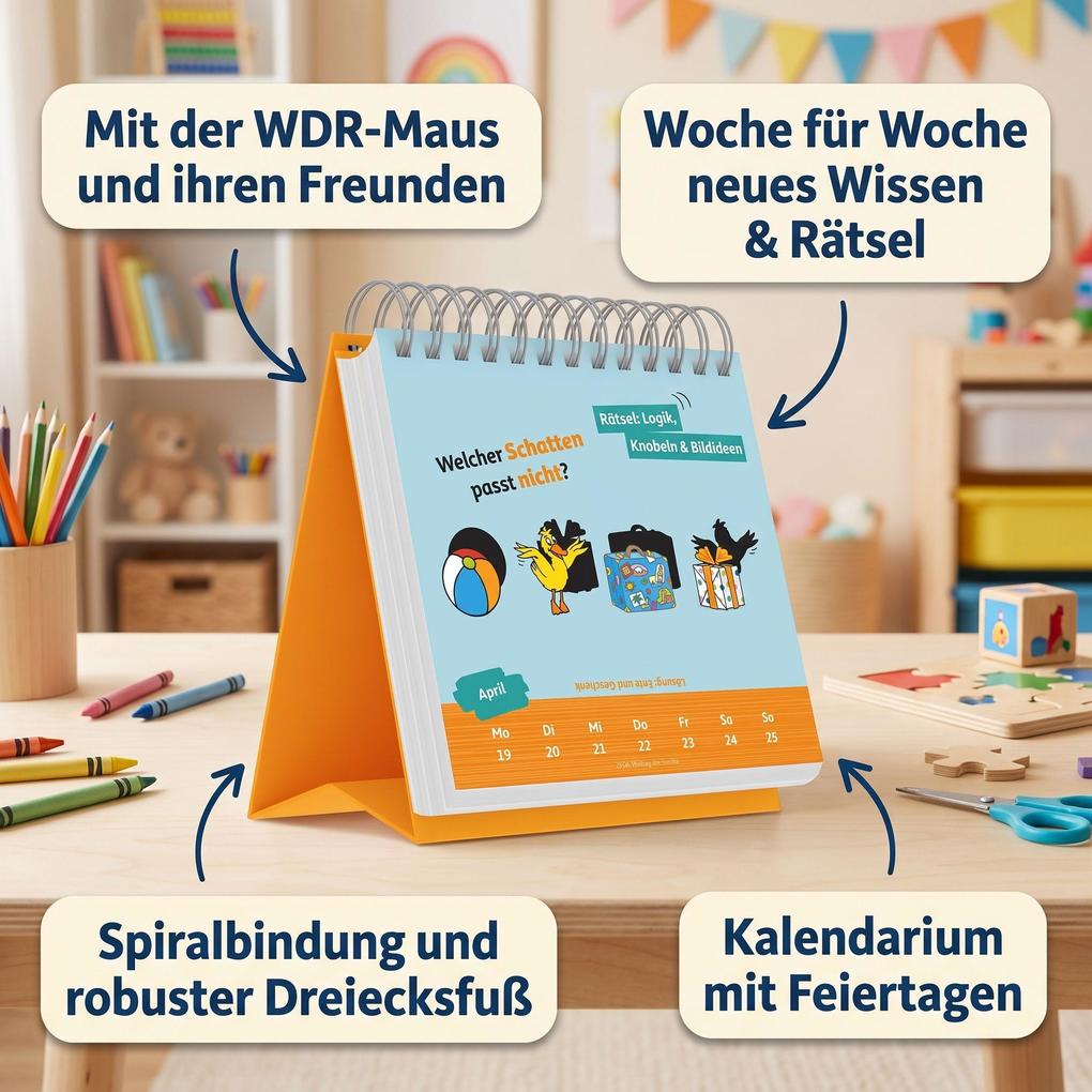 Weitere Ansicht: Find' es raus mit der Maus! 2027 | Neumann Verlage GmbH & Co. KG, WDR mediagroup GmbH