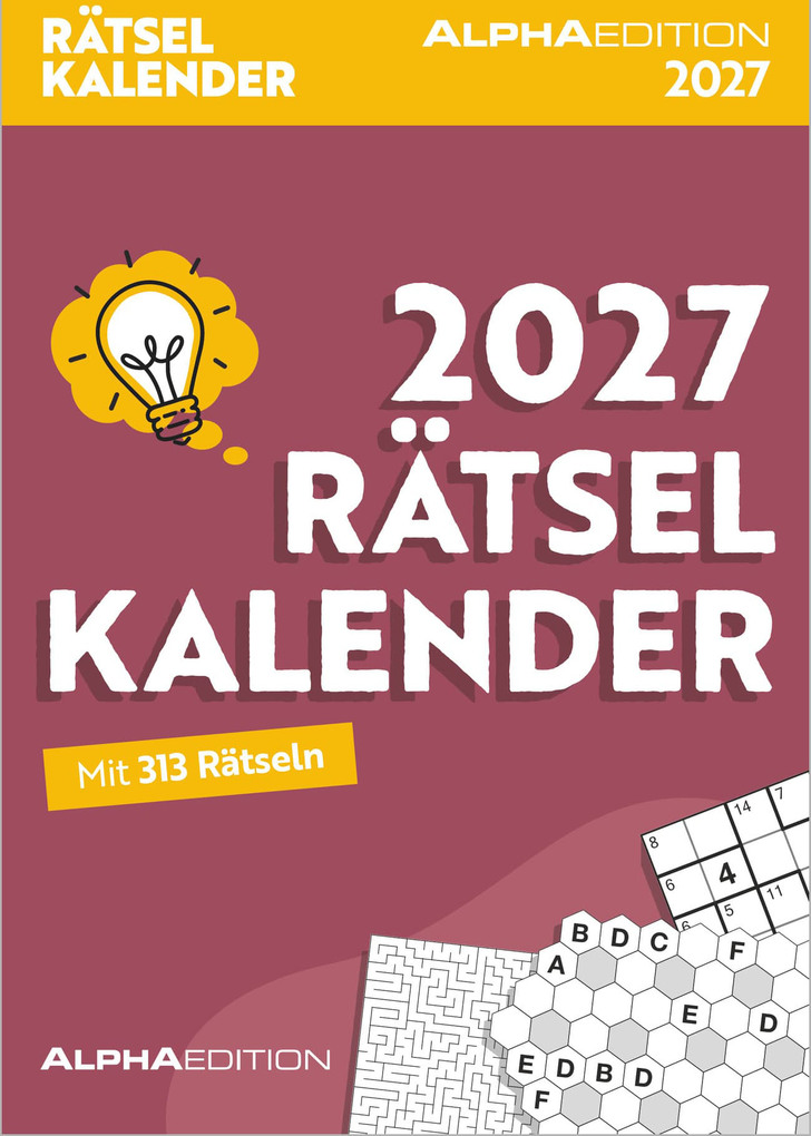 Weitere Ansicht: Rätselkalender 2027 | Neumann Verlage GmbH & Co. KG
