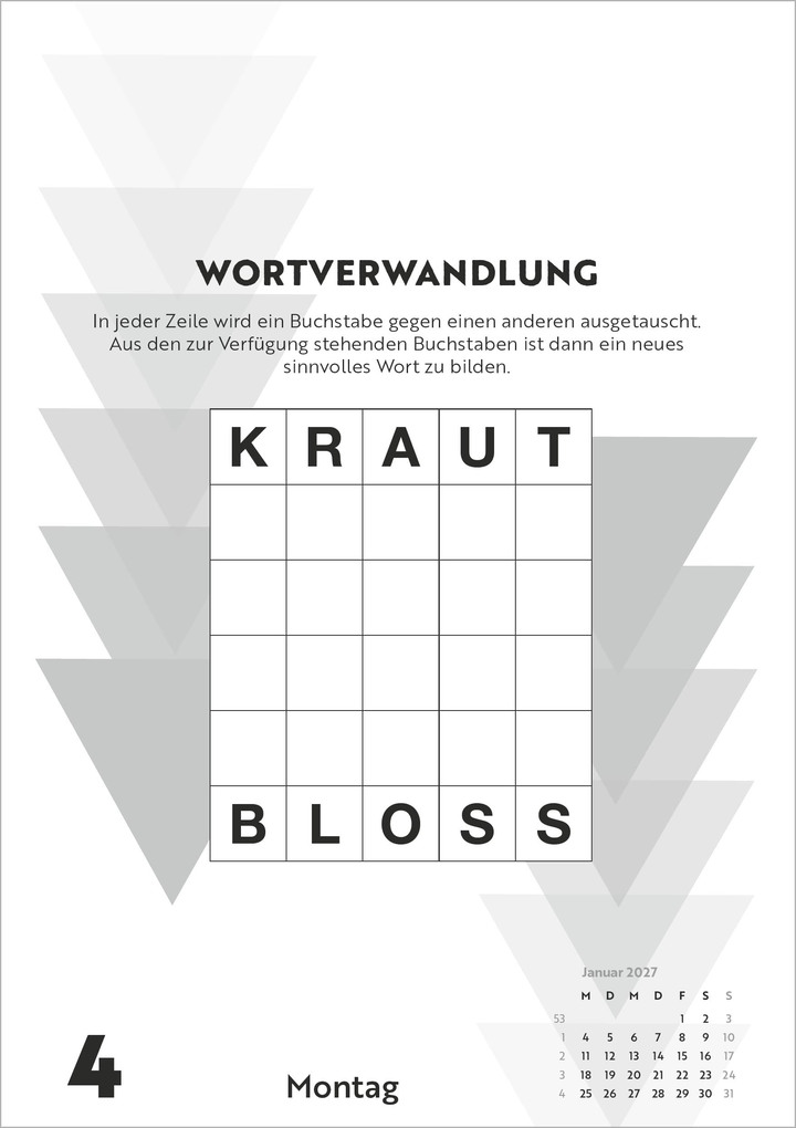 Weitere Ansicht: Rätselkalender 2027 | Neumann Verlage GmbH & Co. KG