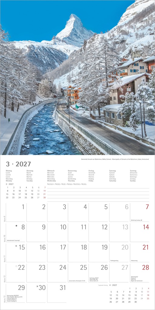 Weitere Ansicht: Alpen 2027 | Neumann Verlage GmbH & Co. KG