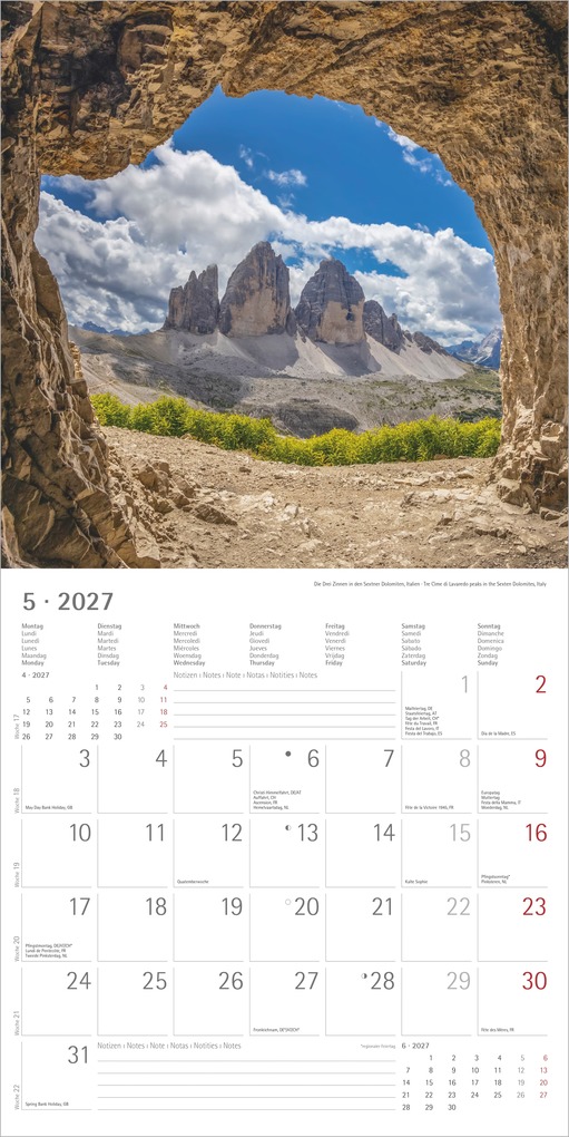 Weitere Ansicht: Alpen 2027 | Neumann Verlage GmbH & Co. KG