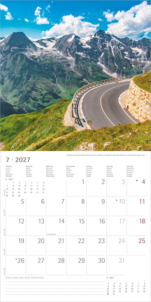 Weitere Ansicht: Alpen 2027 | Neumann Verlage GmbH & Co. KG