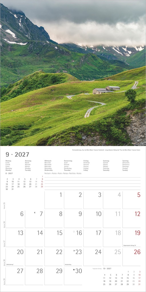 Weitere Ansicht: Alpen 2027 | Neumann Verlage GmbH & Co. KG