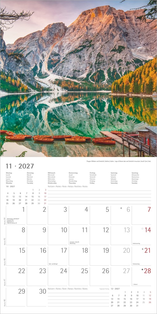 Weitere Ansicht: Alpen 2027 | Neumann Verlage GmbH & Co. KG