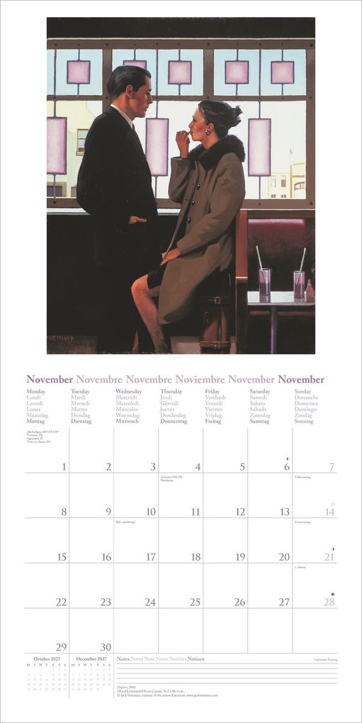 Weitere Ansicht: Jack Vettriano 2027 | Neumann Verlage GmbH & Co. KG, Jack Vettriano