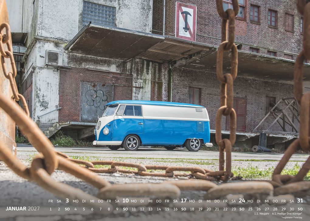 Weitere Ansicht: VW Bullikalender 2027 | Neumann Verlage GmbH & Co. KG, Volkswagen AG