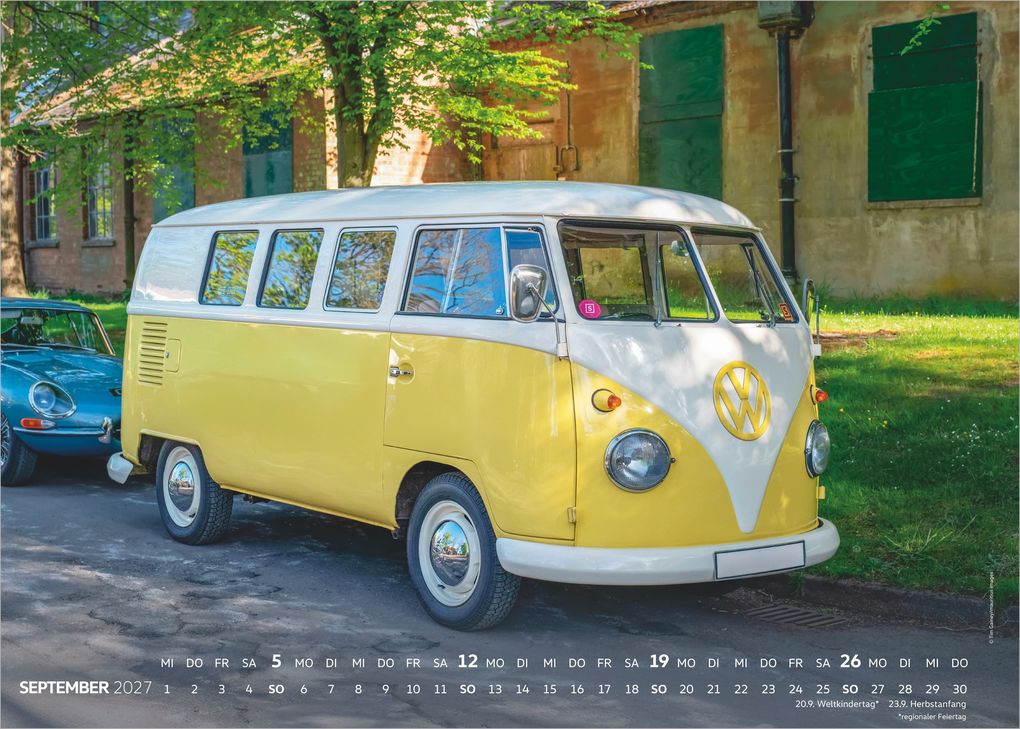 Weitere Ansicht: VW Bullikalender 2027 | Neumann Verlage GmbH & Co. KG, Volkswagen AG