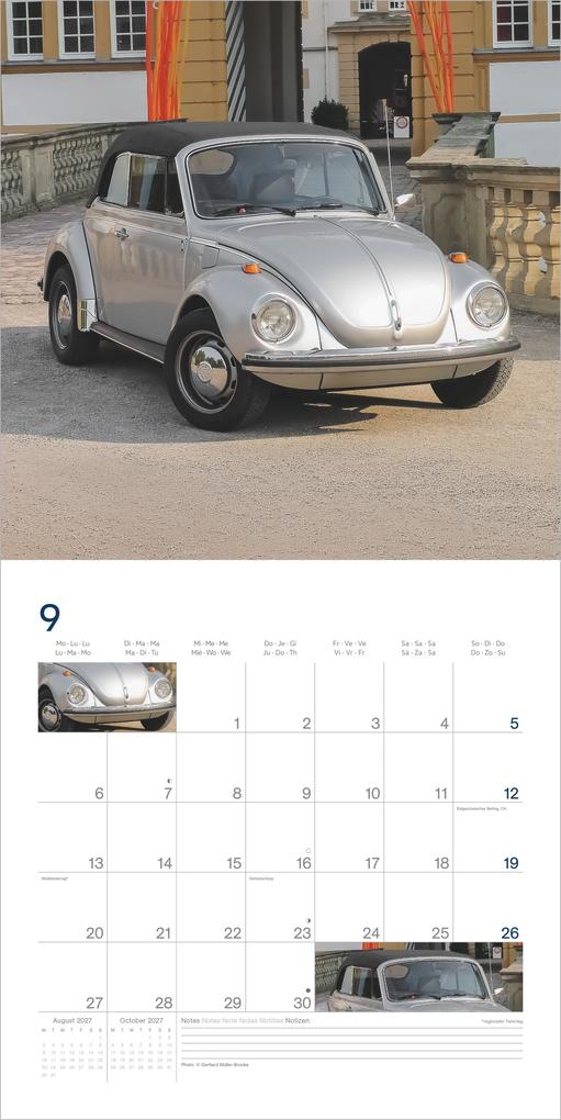 Weitere Ansicht: VW Käferkalender 2027 | Neumann Verlage GmbH & Co. KG, Volkswagen AG
