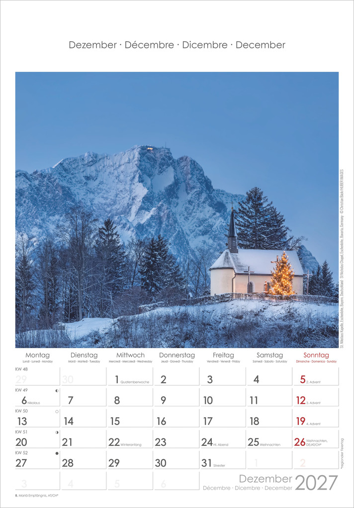 Weitere Ansicht: Alpen 2027 | Neumann Verlage GmbH & Co. KG