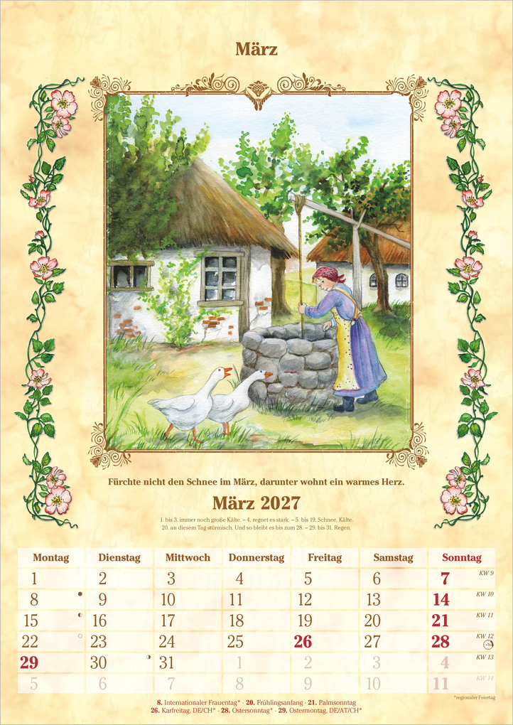 Weitere Ansicht: Bauernkalender 2027 | Neumann Verlage GmbH & Co. KG
