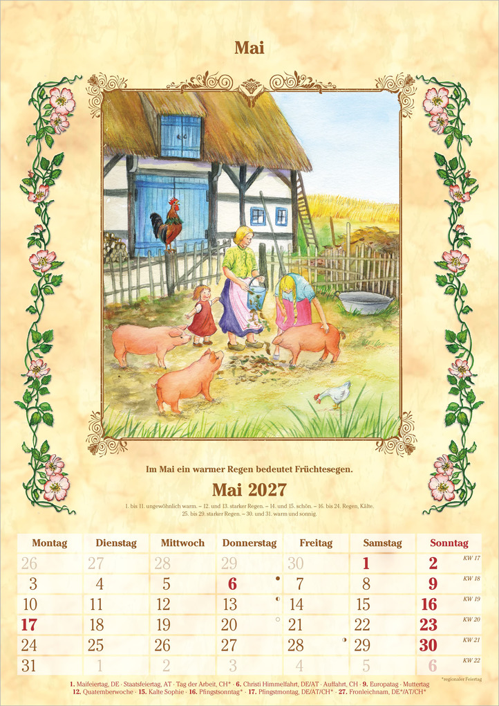 Weitere Ansicht: Bauernkalender 2027 | Neumann Verlage GmbH & Co. KG
