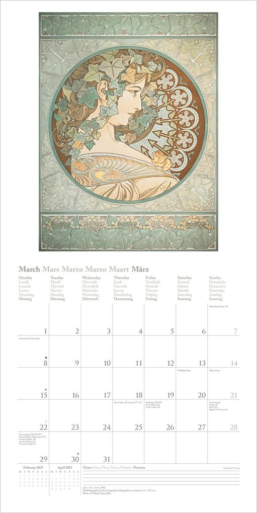 Weitere Ansicht: Mucha 2027 | Neumann Verlage GmbH & Co. KG, Alfons Mucha