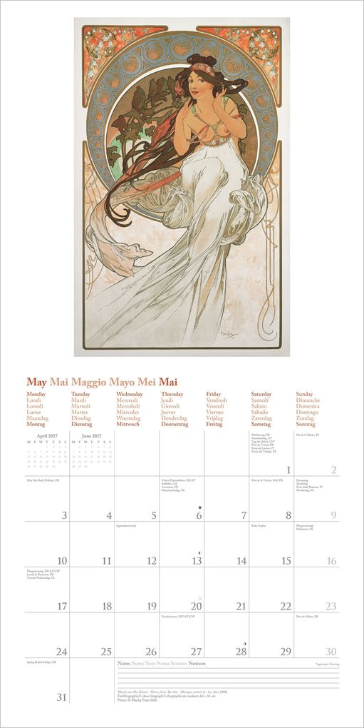 Weitere Ansicht: Mucha 2027 | Neumann Verlage GmbH & Co. KG, Alfons Mucha