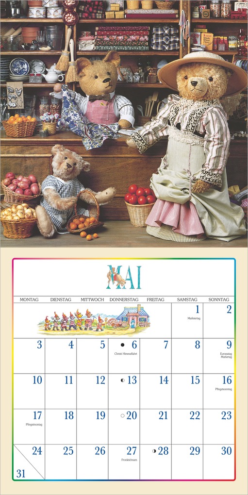 Weitere Ansicht: Der Teddybär Kalender 2027