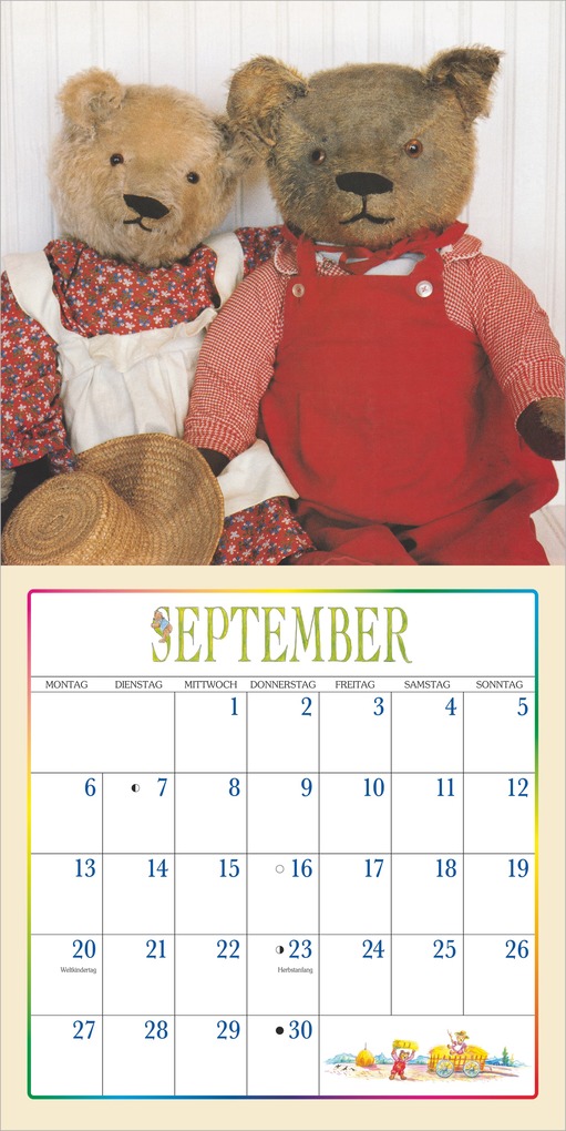 Weitere Ansicht: Der Teddybär Kalender 2027