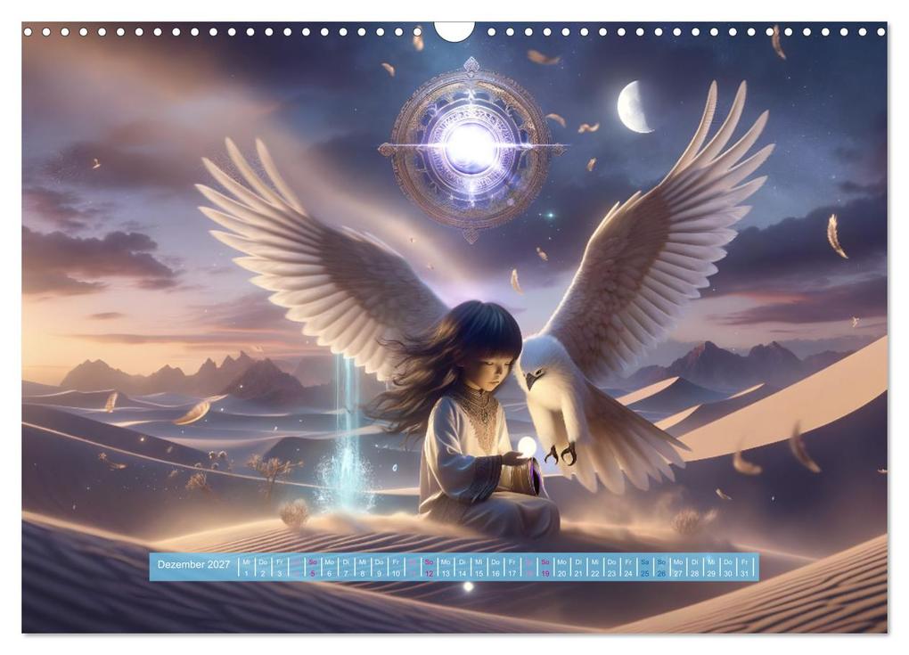 Weitere Ansicht: Traumwelt der Krafttiere (Wandkalender 2027 DIN A3 quer), CALVENDO Monatskalender | Aria-Elena Leon, Calvendo