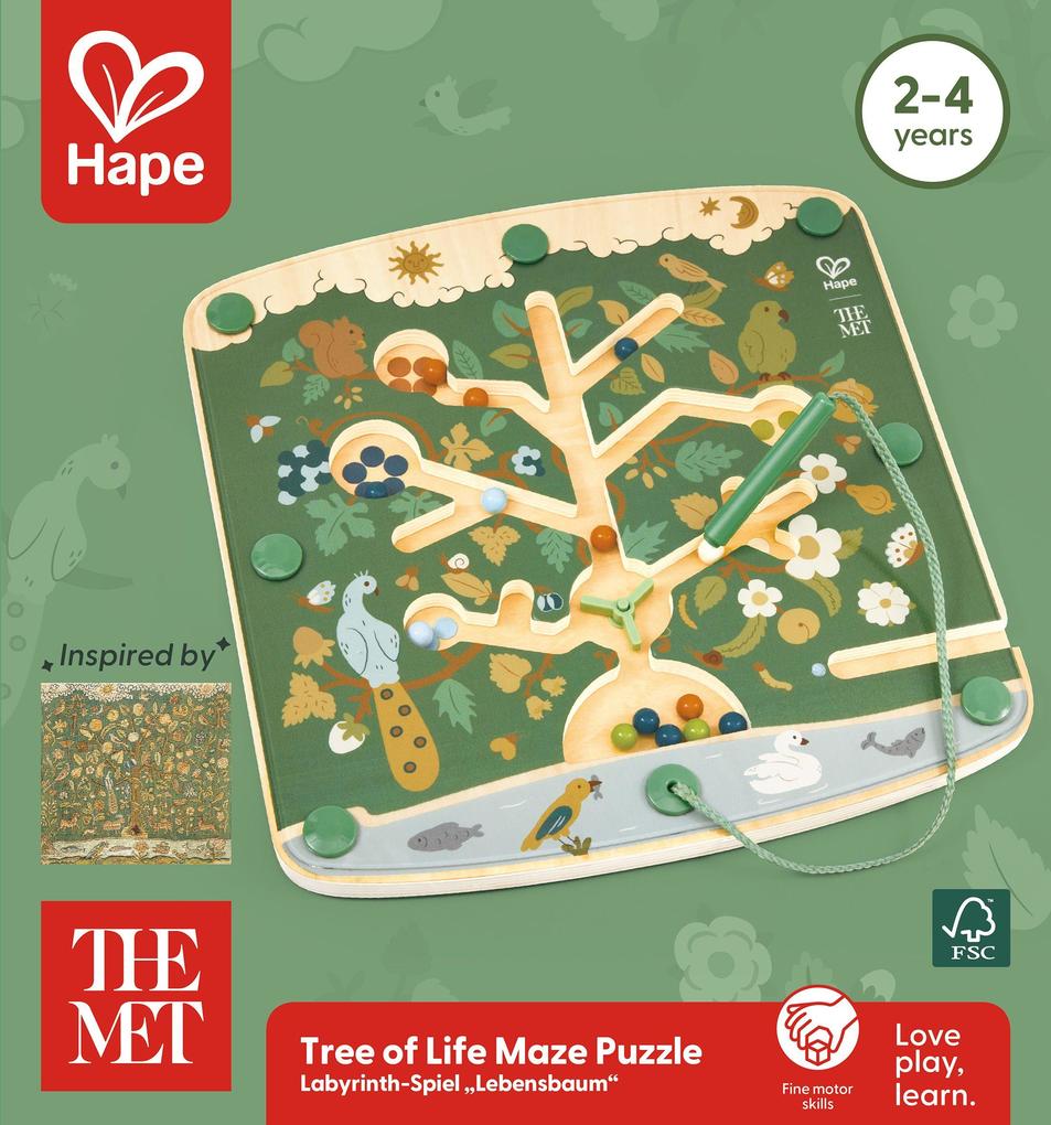 Weitere Ansicht: The Met: Labyrinth-Spiel "Lebensbaum"