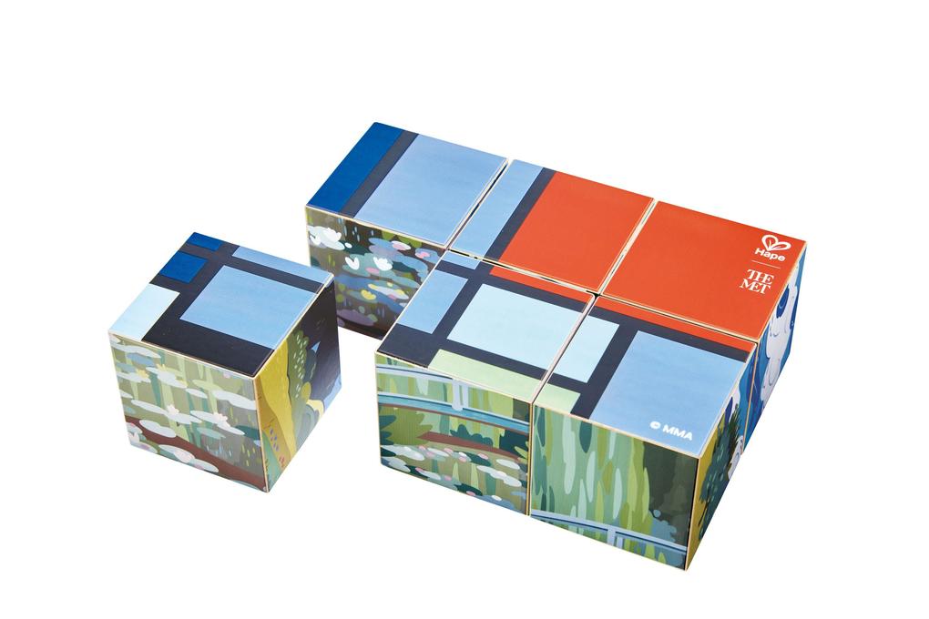 Weitere Ansicht: The Met: Puzzlewürfel "Kunstsammlung" - 6 Teile