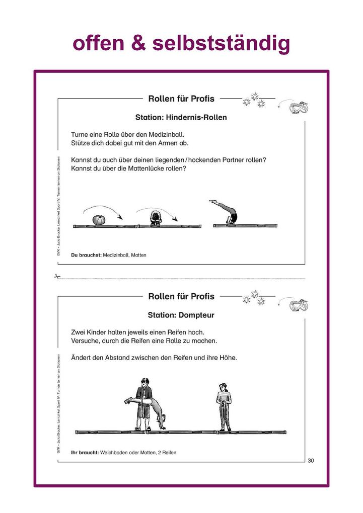 Weitere Ansicht: Lernzirkel Sport 04 | Julia Bracke