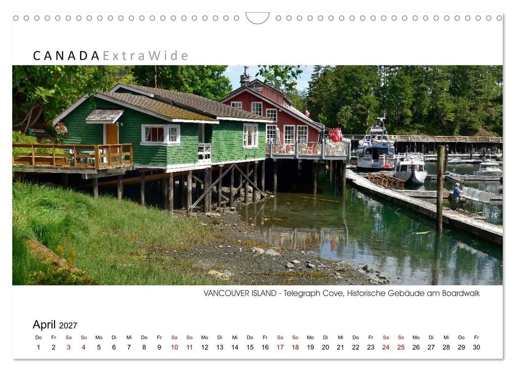 Weitere Ansicht: Vancouver Island Panoramabilder (Wandkalender 2027 DIN A3 quer), CALVENDO Monatskalender | Dieter-M. Wilczek, Calvendo