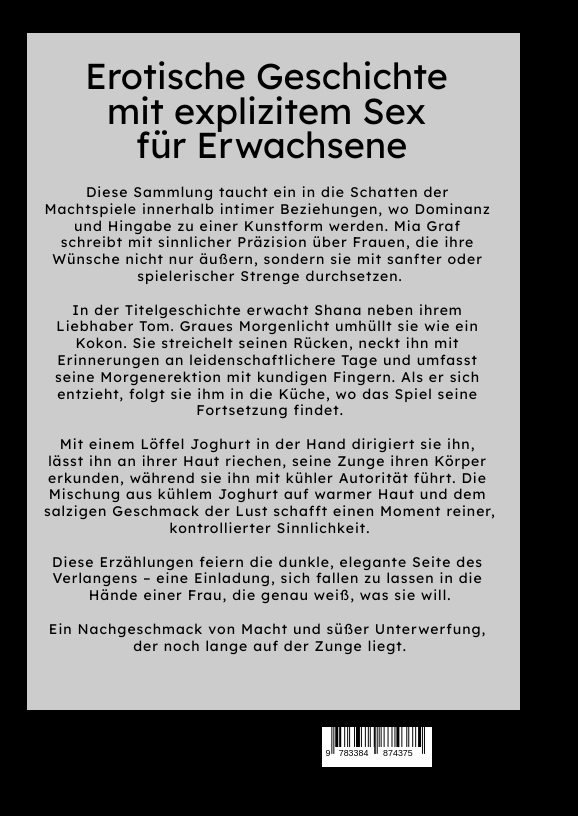 Weitere Ansicht: Dunkle Versuchung | Mia Graf