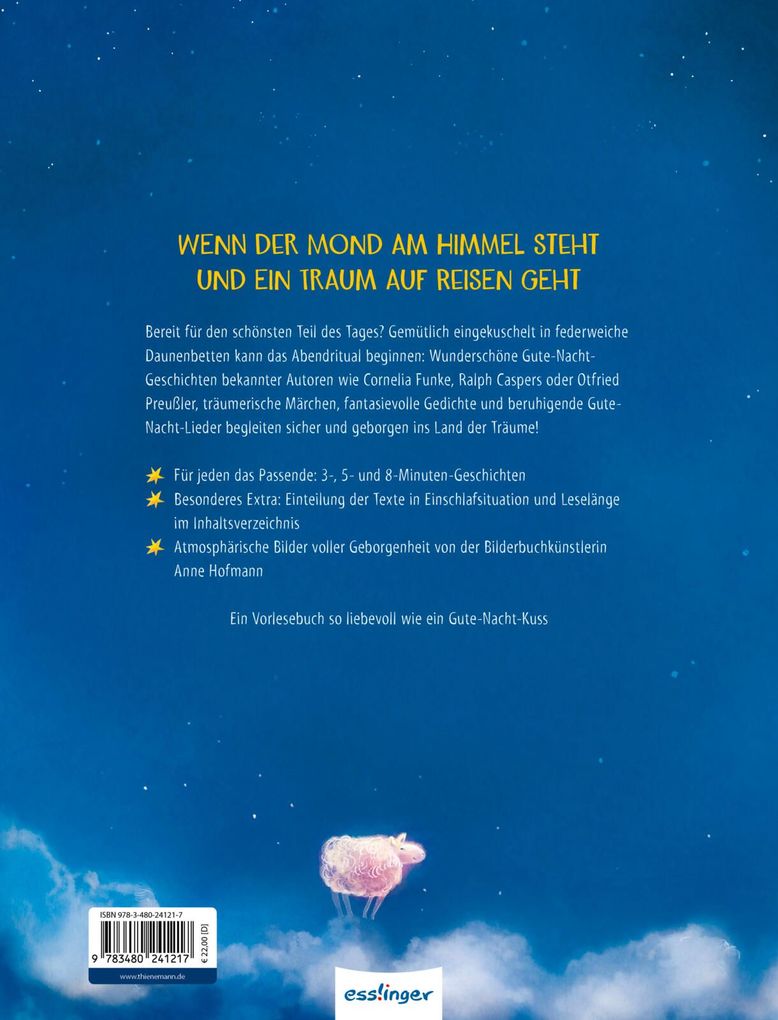 Weitere Ansicht: Gute-Nacht-Geschichten | Ralph Caspers, Lucy Astner, Ulrike Sauerhöfer, Otfried Preußler, Brüder Grimm